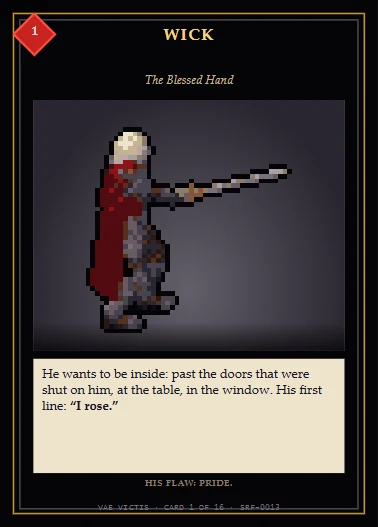 Card 1 of 16: Wick