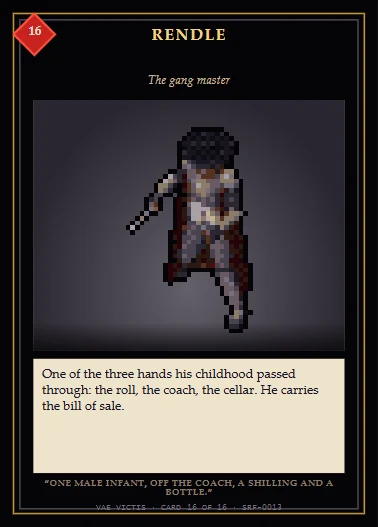 Card 16 of 16: Rendle