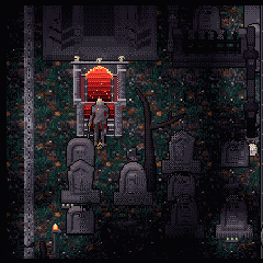 The churchyard